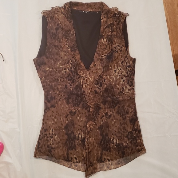 Elie Tahari Silk Blouse - Picture 1 of 4